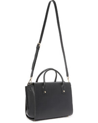 Sac en cuir noir Furla