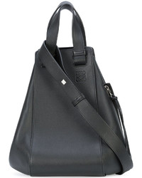 Sac en cuir noir Loewe