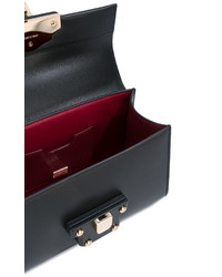 Sac en cuir noir Dolce & Gabbana