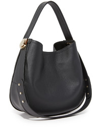 Sac en cuir noir Furla