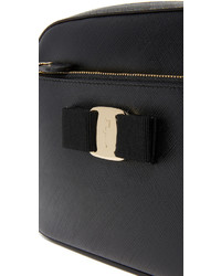 Sac en cuir noir Salvatore Ferragamo