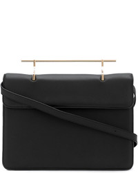 Sac en cuir noir M2Malletier