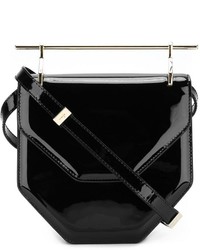 Sac en cuir noir M2Malletier