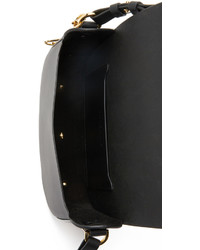 Sac en cuir noir Sophie Hulme