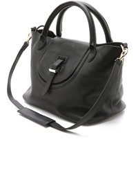 Sac en cuir noir Meli-Melo