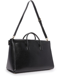 Sac en cuir noir Furla