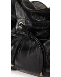 Sac en cuir noir Nina Ricci