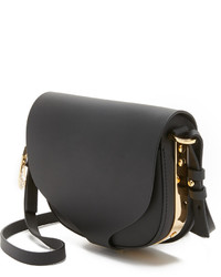 Sac en cuir noir Sophie Hulme