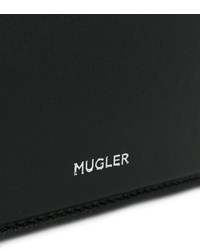 Sac en cuir noir Thierry Mugler