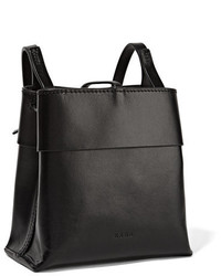 Sac en cuir noir Kara