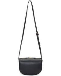 Sac en cuir noir A.P.C.