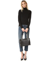 Sac en cuir noir Kate Spade