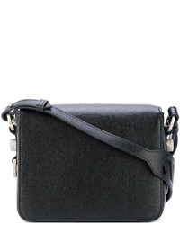 Sac en cuir noir Off-White