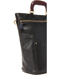 Sac en cuir noir Anya Hindmarch