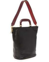 Sac en cuir noir Anya Hindmarch