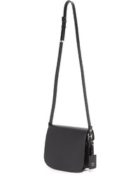 Sac en cuir noir MCM