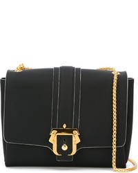 Sac en cuir noir Paula Cademartori