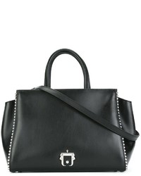 Sac en cuir noir Paula Cademartori