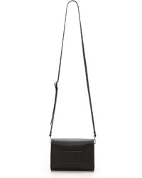 Sac en cuir noir Cambridge Satchel