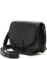 Sac en cuir noir Loeffler Randall