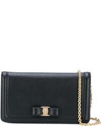 Sac en cuir noir Salvatore Ferragamo