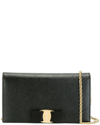 Sac en cuir noir Salvatore Ferragamo