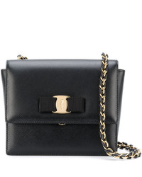 Sac en cuir noir Salvatore Ferragamo