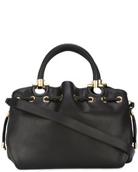 Sac en cuir noir Salvatore Ferragamo