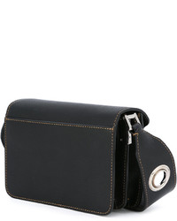 Sac en cuir noir Marni