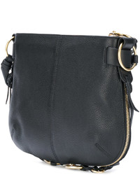 Sac en cuir noir See by Chloe