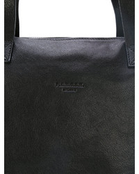 Sac en cuir noir P.A.R.O.S.H.