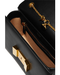 Sac en cuir noir Tom Ford