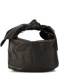 Sac en cuir noir Simone Rocha