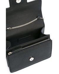 Sac en cuir noir Alexander McQueen