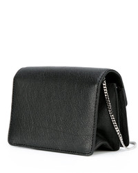 Sac en cuir noir Alexander McQueen