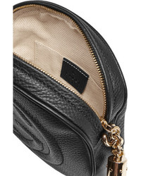 Sac en cuir noir Gucci