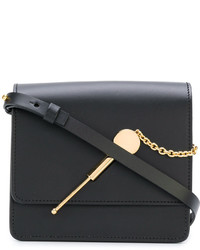 Sac en cuir noir Sophie Hulme