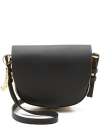 Sac en cuir noir Sophie Hulme