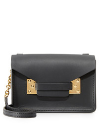 Sac en cuir noir Sophie Hulme