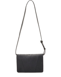 Sac en cuir noir Vince