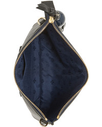 Sac en cuir noir Tory Burch