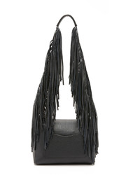 Sac en cuir noir Sara Battaglia