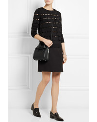 Sac en cuir noir Alexander McQueen