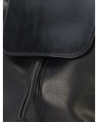 Sac en cuir noir Y's