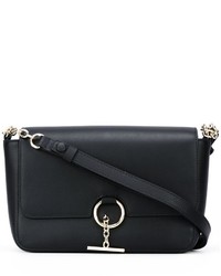 Sac en cuir noir Tila March