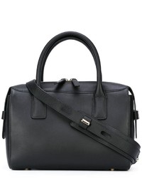 Sac en cuir noir Tila March