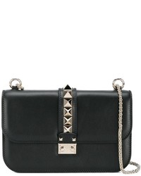 Sac en cuir noir Valentino Garavani