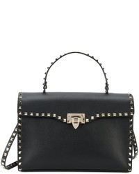 Sac en cuir noir Valentino Garavani