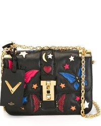 Sac en cuir noir Valentino Garavani