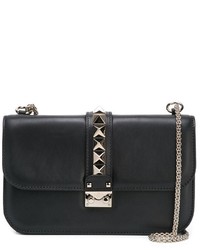 Sac en cuir noir Valentino Garavani